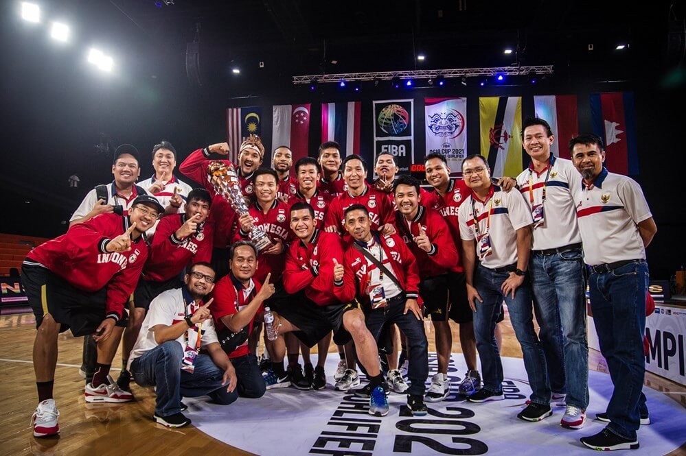 Timnas Basket Indonesia Juara Seaba Pra-Kualifikasi Asia Cup 2021